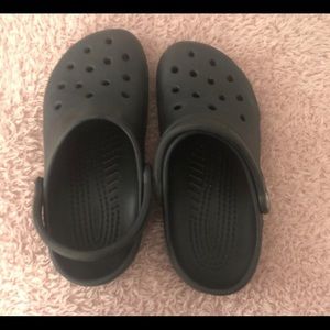 Black new crocs